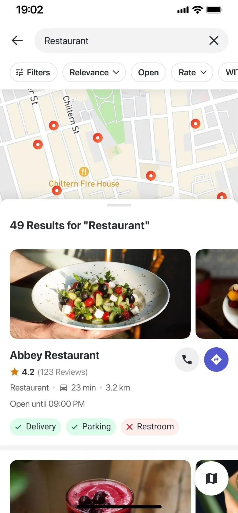 Before: rating and distance only